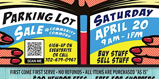 Imagem principal do evento Community "Parking Lot" Garage Sale- Spring 24"