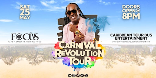 Imagem principal do evento Carnival Revolution Tour
