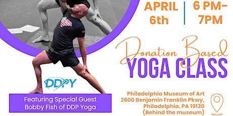 Donation-Based Yoga Class with Former WWE NXT Wrestler Boddy Fish