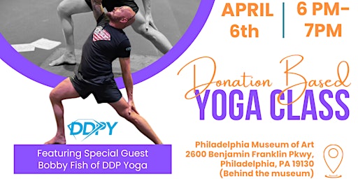 Primaire afbeelding van Donation-Based Yoga Class with Former WWE NXT Wrestler Boddy Fish