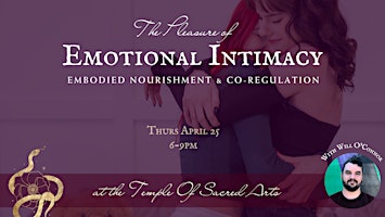 The Pleasure of Emotional Intimacy primary image