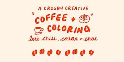 Imagem principal do evento Coffee & Coloring!