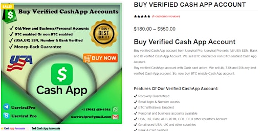 Primaire afbeelding van Buy Verified Cash App Account