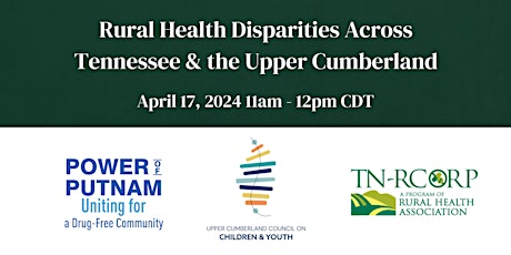 Rural Health Disparities in Tennessee and the Upper Cumberland