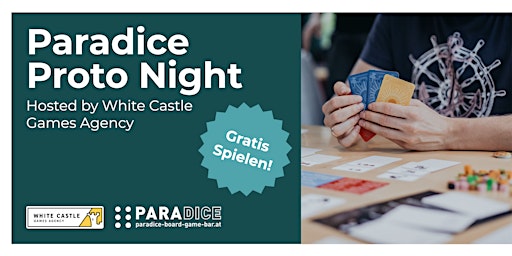 Primaire afbeelding van Paradice Proto Night - Hosted by White Castle Games Agency