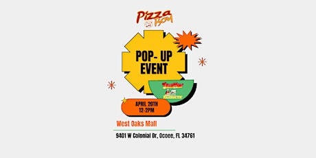 Pizza Boy Pop Up!