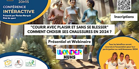 Webinaire COURIR AVEC PLAISIR ET SANS SE BLESSER !