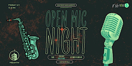 Good Garments Open Mic Night Hosted by Kelo