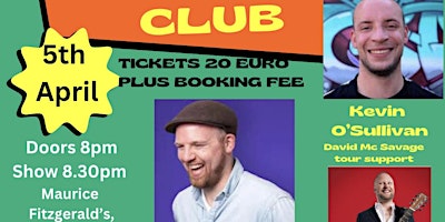 Kerry Comedy Club with Richie Bree, Kev O'Sullivan, Fred  Cooke &Julie Jay primary image