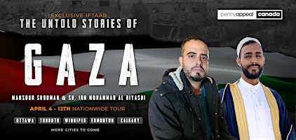 Imagem principal do evento Iftaar with Mansour Shouman and the Untold Stories of Gaza