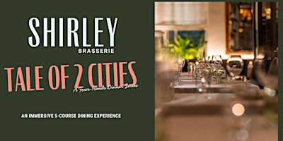 Primaire afbeelding van Tale of 2 Cities: A Four-Hands Dinner Series