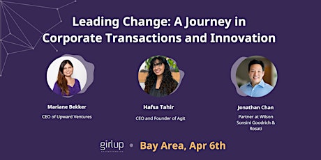 Leading Change: A Journey in Corporate Transactions and Innovation