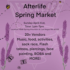 Afterlife Spring Market