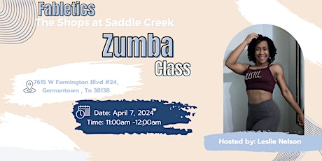 Zumba class with Leslie