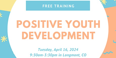 Positive Youth Development Training