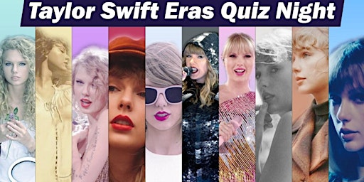 Imagem principal do evento Taylor Swift Eras Quiz Night @ The Dish, Dunedin