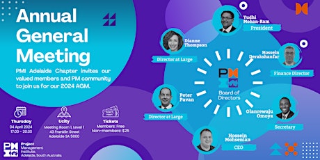PMI Adelaide Annual General Meeting 2024