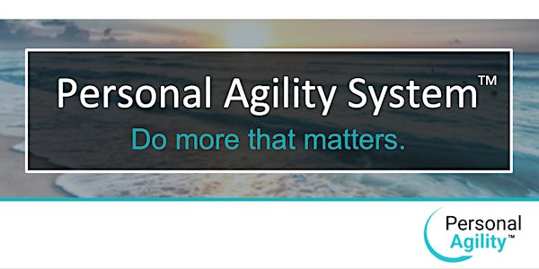 Personal Agility Recognized Practitioner Online Workshop