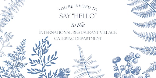 Immagine principale di International Restaurant Village Catering Open House 