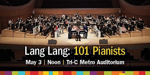 Imagem principal do evento Tri-C Classical Piano Series presents Lang Lang - "101 Pianists"