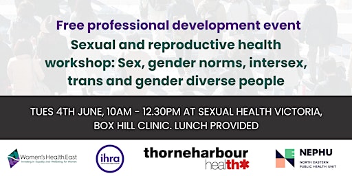 Sexual and reproductive health workshop: Sex and gender norms primary image