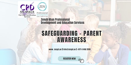 Free webinar - Safeguarding - Parent Awareness