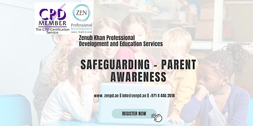Imagem principal de Free webinar - Safeguarding - Parent Awareness