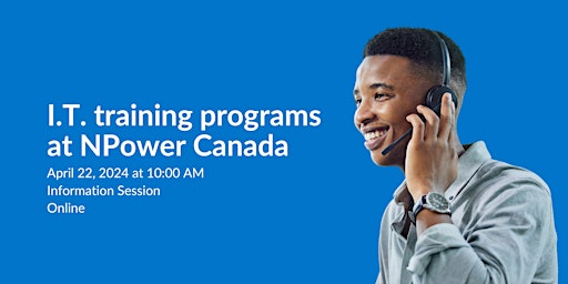 Image principale de I.T. training programs at NPower Canada