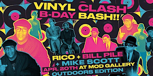 Vinyl Clash LIVE at the MOD Cantina primary image