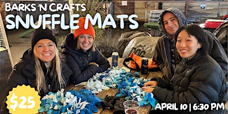 Barks 'N Crafts: DIY Snuffle Mats at Dog Yard Bar - Wednesday, April 10