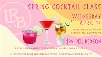 Image principale de Spring Cocktail Class