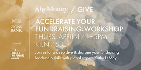 Accelerate Your Fundraising: Workshop