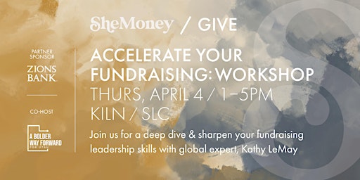 Hauptbild für Accelerate Your Fundraising: Workshop