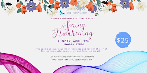 Image principale de Spring Awakening: Women's Empowerment Circle