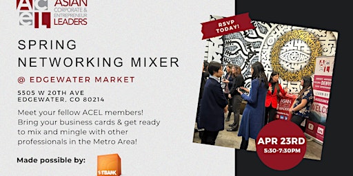 ACEL Spring Networking Mixer  primärbild
