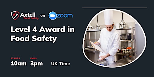 Level 4 Award in Managing Food Safety primary image