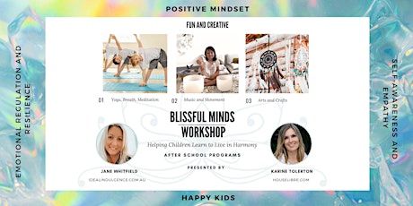 Blissful Minds Workshops  - Kids 6-12 | TERM 3