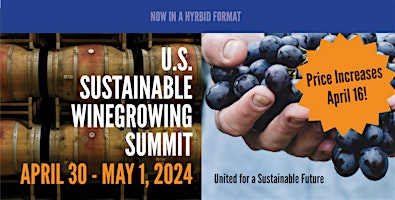 Primaire afbeelding van 2024 U.S. Sustainable Winegrowing Summit