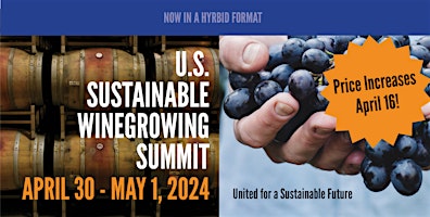 Imagem principal de 2024 U.S. Sustainable Winegrowing Summit