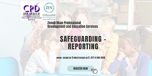 Free webinar - Safeguarding - Reporting primary image