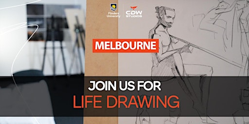 Imagem principal de Open Life Drawing on Friday night in Melbourne (26 April 2024)