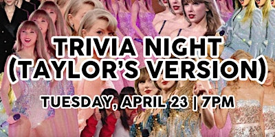 Taylor Swift Trivia Night at Swing Social primary image