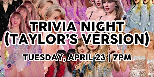 Primaire afbeelding van Taylor Swift Trivia Night at Swing Social