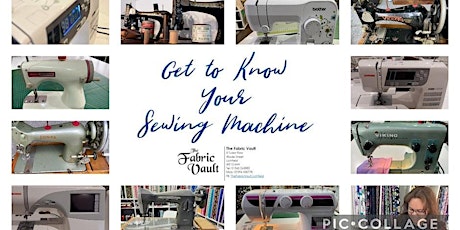 Sewing Lessons - Get to Know Your Sewing Machine