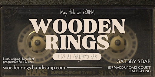 Primaire afbeelding van Wooden Rings at Gatsby’s Bar