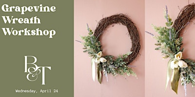 Grapevine Wreath Workshop primary image
