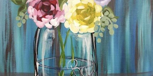 Imagem principal de Beautiful Vintage Blooms - Paint and Sip by Classpop!™