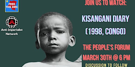 FILM SCREENING: KISANGANI DIARY (1998, CONGO)