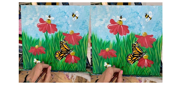 2 for 1 Butterfly: Serverna Park, Brian Boru with Artist Katie Detrich!
