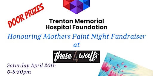 Primaire afbeelding van Honouring Mothers Paint Night Fundraiser